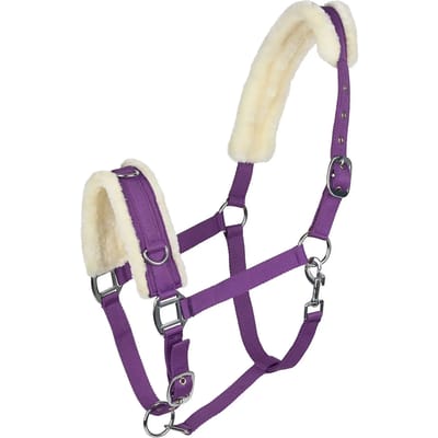 Horze kaptoom teddy voering - paars - full