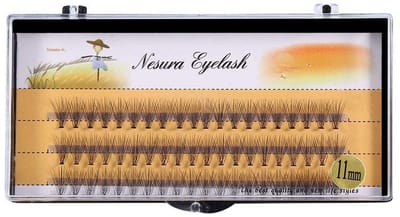 Dailygoods- Nepwimpers 3D Deluxe - Natuurlijke Valse Wimpers - 7 Maten - Volume Fans - Onzichtbare Basis - Make-up Schoonheidstool