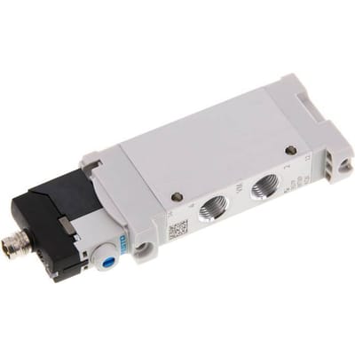 5/2 G1/8'' Magneetventiel 24V DC 2.5-7bar/35.0-98psi M8 Stekker Festo