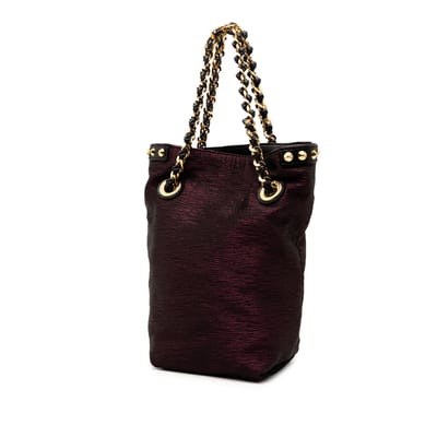 Gepreowned Beperkte Editie Metallic Jacquard Double Jeu Neo Alma Tote