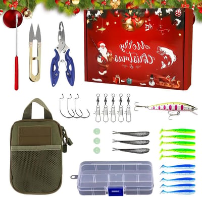 Kunstaas Set - Visaccessoires Lokaas - Vissen Verbeteren - Realistische Imitatie - 19 x 13 x 4.5 cm - Kostuum E
