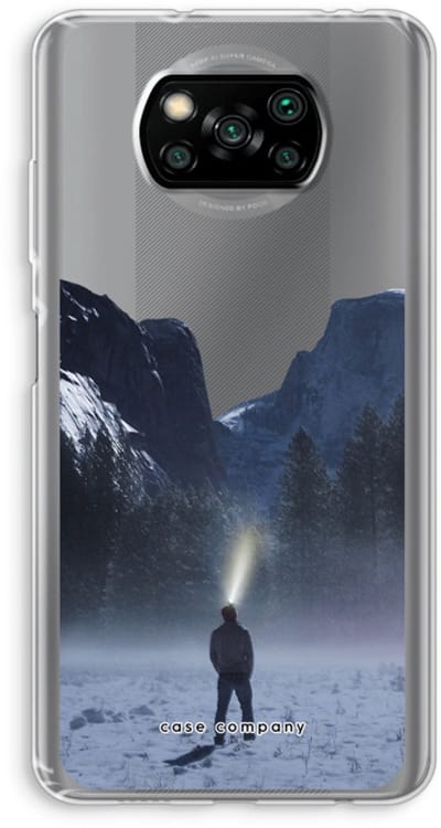 Case Company® - Hoesje geschikt voor Poco X3 Pro hoesje - Wanderlust - Soft Cover Telefoonhoesje - Bescherming aan alle Kanten en Schermrand