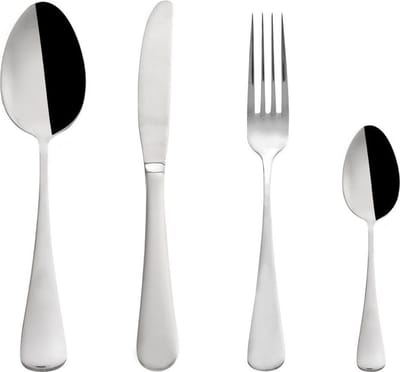 Bestekset Edelstaal voor 6 Personen 24 delig - Bestek Set
