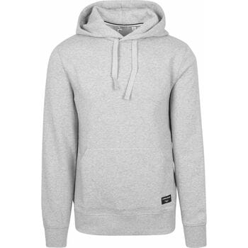 Björn Borg hoodie sweatshirt (dik) - lichtgrijs melange -  Maat XXL