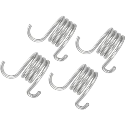 4PCS Pédale de frein Ressort de torsion Alliage d'acier 70676G01 Remplacement pour les modèles EZGO Medalist TXT 1994 et suivants white