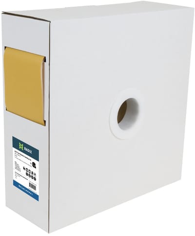 Radix - Schuurpapier rol met foamrug - Pro - 25m x 114 mm - P400