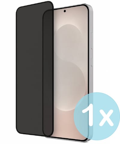 Privacy Screenprotector Geschikt voor Samsung Galaxy S25 Edge – Anti-Gluren – Krasbestendig Gehard Glas 9H – Volledige Dekking – FuturiQ