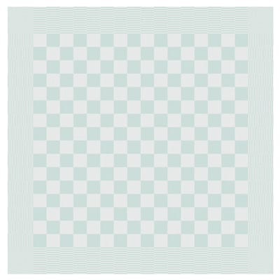 DDDDD - 6x Theedoek - Barbeque - 65x65 cm - Pastel Groen - Set van 6 stuks