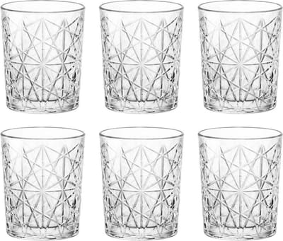 Bormioli Whisky glazen - 6x - Lounge serie - transparant - 390 ml - drink/waterglazen