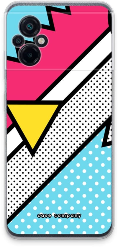 Case Company® - Hoesje geschikt voor Xiaomi Poco M5 hoesje - Pop Art #3 - Soft Cover Telefoonhoesje - Bescherming aan alle Kanten en Schermrand