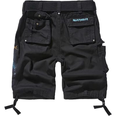 Brandit Iron Maiden - Savage Fear of the Dark Cargo Korte broek - 3XL - Zwart