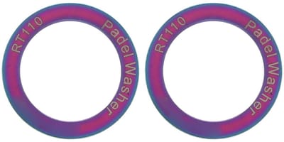 Dailygoods- Pedaalringen - 2 Stuks - Legering - Racefiets - Uitgebreide Pedaal - Oogverblindend