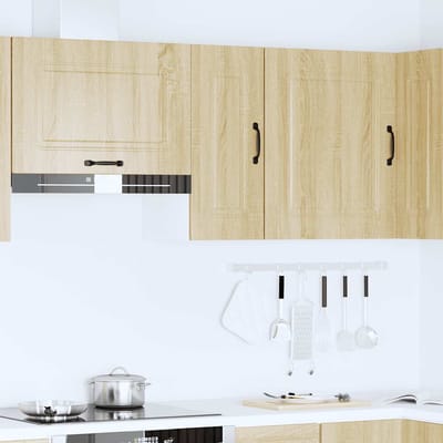vidaXL - Keukenbovenkast - Kalmar - bewerkt - hout - sonoma - eikenkleurig