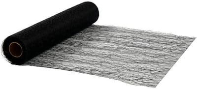 Tafelloper, b: 30 cm, zwart, 10 m