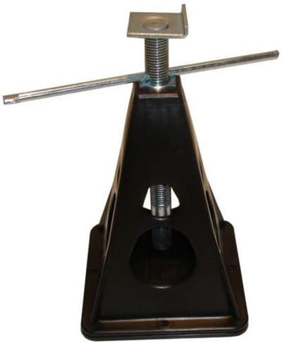 BTP - PVC Caravansteun - Assteun - Set van 4 stuks - 280-430 mm