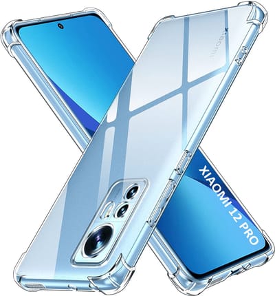 Hoesje voor Xiaomi 12 PRO backcover Shockproof siliconen Transparant