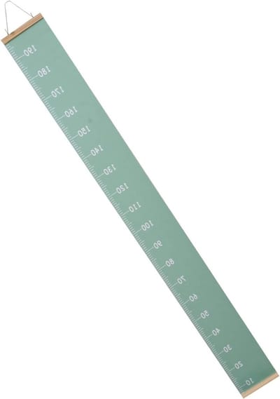 Baby Groei Meter voor Kinderen - Hangbare Hoogte Meetlat van Canvas voor Kinderkamer en Woonkamer - Verstelbaar en Makkelijk te Bevestigen