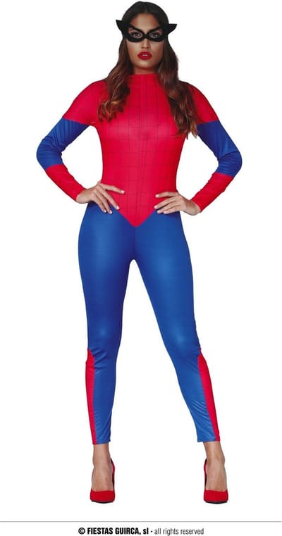 Fiestas Guirca - Spider Hero Women (42-44) - Carnavalskleding - Carnaval - carnavalskleding 2027 - Carnaval kostuum