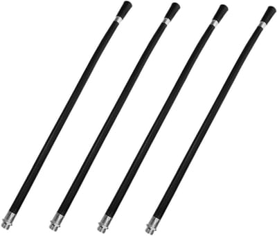 Brandblusslang Vervangende Buis - Droge Blusser Sproeibuis - Veiligheid Noodsituaties - Duurzame Rubber Constructie - 50x2.1x2.1CM - Zwart