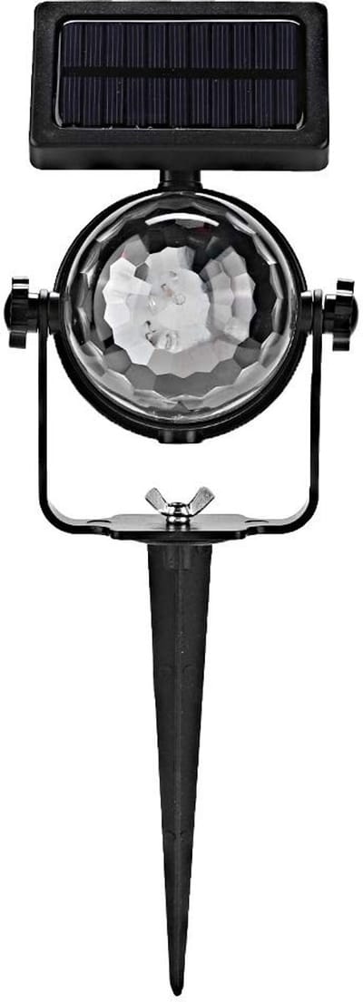 Allecto - Projectorlicht - Zonnepaneel - Multikleur - LED Fairy Spotlight - Waterdicht - Geschikt voor Buiten - Festival