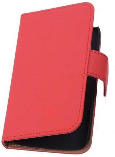 Bookstyle Wallet Case Hoesjes Geschikt voor LG G2 Rood