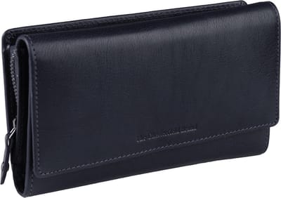 The Chesterfield Brand Portemonnee Aileen Flap Wallet Navy Blauw