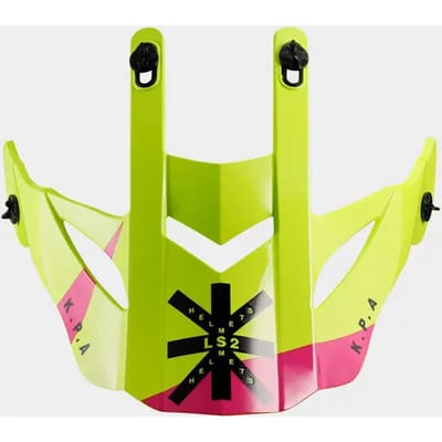Vervangende visier voor crossmotorhelm LS2 MX437 Evo