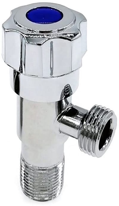 Allecto - Messing Driehoekige Ventiel - Toilet Boiler - Koud en Warm
