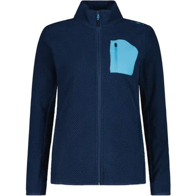 Dames fleece jack met ritssluiting CMP