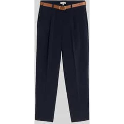 Tom Tailor - Dames broek - Maat 44 - Vrouwen - MARINE - Bovenmateriaal