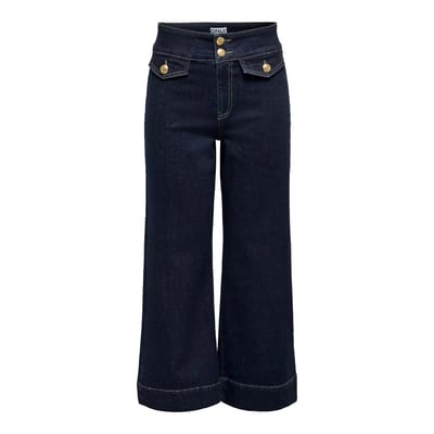 ONLY - ONLEMILIA HW GOLD BUT CROP DNM GUA - Meisjes - Jeans