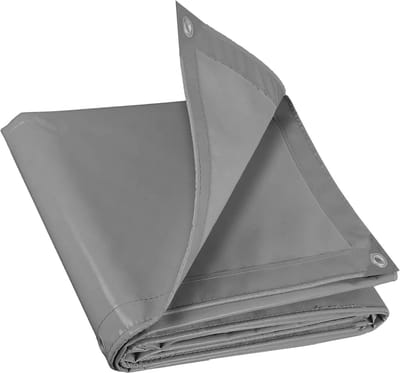 Waterdicht Dekzeil met Oogjes - Sterk en Scheurvast Beschermzeil voor Auto, Boot, Zwembad en Tuin (180 g/m²)
