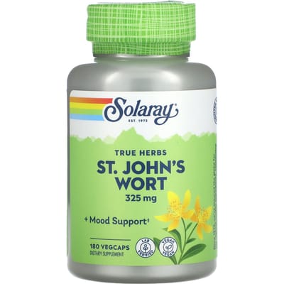 Echte Kruiden, St. Sint-Janskruid, 325 mg, 180 vegetarische capsules