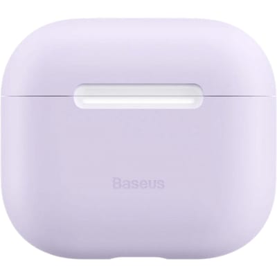 Baseus Super Thin Silica AirPods 3 Hoesje Paars