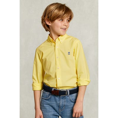 River Woods Custom Fit Banana Yellow Shirt Size: 12 | Shirts Outlet | Unisex | Geel