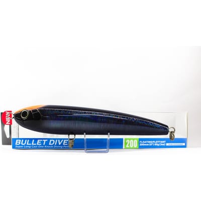 Leurre flottant Yo Zuri Duel Hardcore Bullet Dive 200 mm F1241-HSBL (5327) black