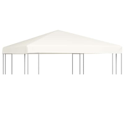 vidaXL - Prieeldak - 310 - g/m² - 3x3 - m - crèmewit