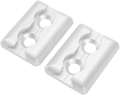 L Track Ankerpunten - Koppelpunten Aluminium - Lading Zekeren - Heavy Duty Constructie - 45x60mm - Aluminium