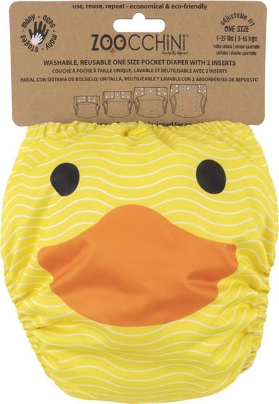 Zoocchini herbruikbare luier - Puddles the Duck
