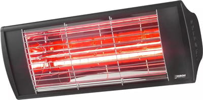 Eurom - Terrasverwarming - Goldsun Supra 2000 - 2000 Watt - Elektrisch - IP55 Isolatie - Hangend