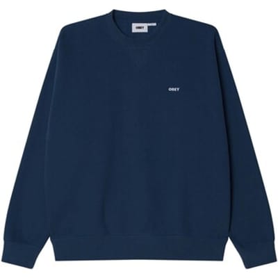 Obey Sweater Vastgestelde Werken Bold Crew Ii Fleece - Fashion Wear - Volwassen