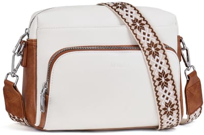 Dailygoods- Crossbody Tas Lichtgewicht - Verstelbare Riem - RFID Kaartsleuf - PU Lederen Tas - Schoudertas Dames - Afmetingen 24,4x8,4x18,5 cm