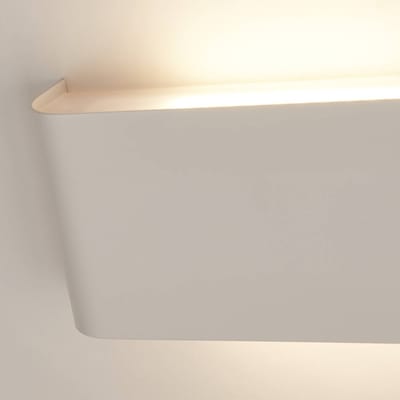 Searchlight Match Box LED wandlamp, wit, metaal, omhoog/omlaag, 18 cm