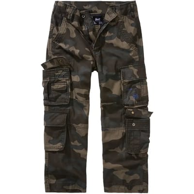 Brandit - Pure Kinder Cargobroek - Kids 170/176 - Groen