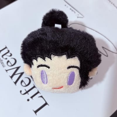 Schattige Q-Versie Hoofd Nanami Kento Pluche Sleutelhanger Handtas Rugzak Hanger Sleutelhanger Anime Merchandise Cosplay Rekwisieten voor Fans