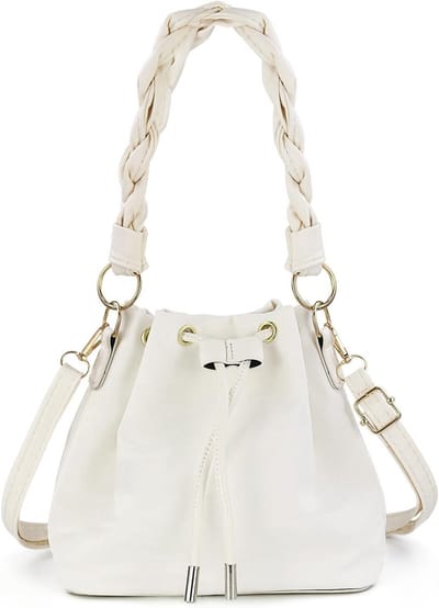 Dames Handtas Kleine Schoudertas met Magneetsluiting, Trendy Crossbody Tas met Verstelbare Schouderriem en Stevige Handgreep