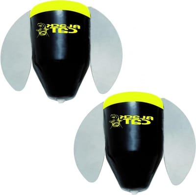 Vis Propeller - Aas Lokker - Vissen - Draaiende Lokroep - 55 cm - Zilver