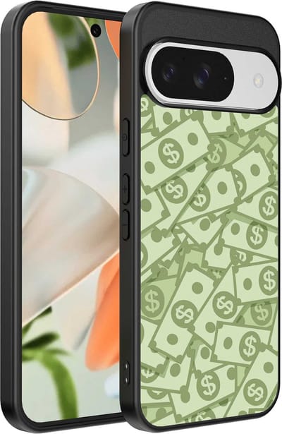 Geschikt voor Google Pixel 9 Telefoonhoesje met Geld Opdruk - TPU Backcover Case With Money Design - Smartphonica geschikt voor Google Pixel 9