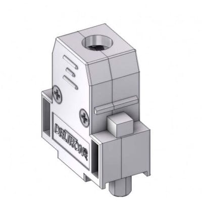 Deltron Connectors Deltron CTLM09RUN4 Aantal polen: 9 Kunststof, gemetalliseerd 180 ° Metaal 1 stuk(s)