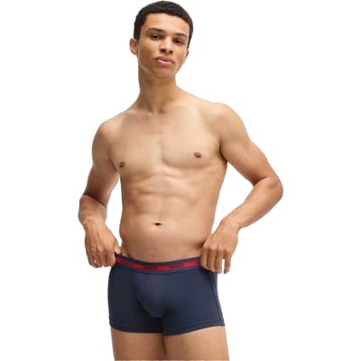 Hugo Heren Boxershort (Pakket van 3) (Marine)